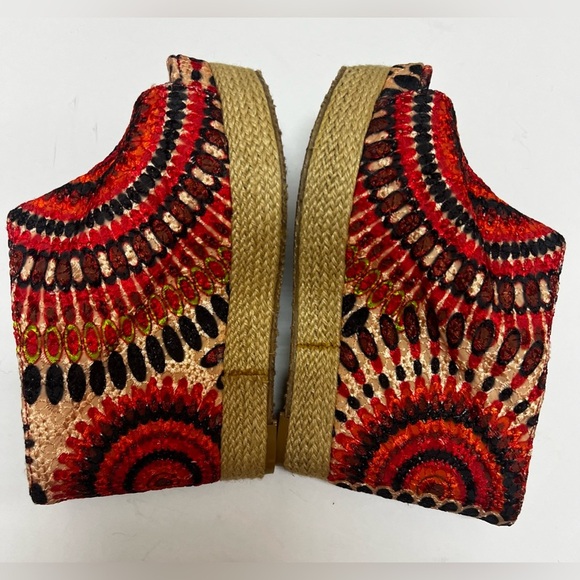 Chinese Laundry Colorful Platform Wedges Slide - Picture 7 of 9